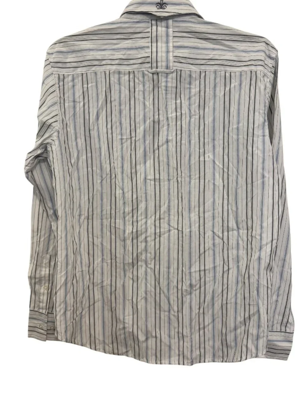Premium Point Mens Striped Button-Up size L  Shirt western